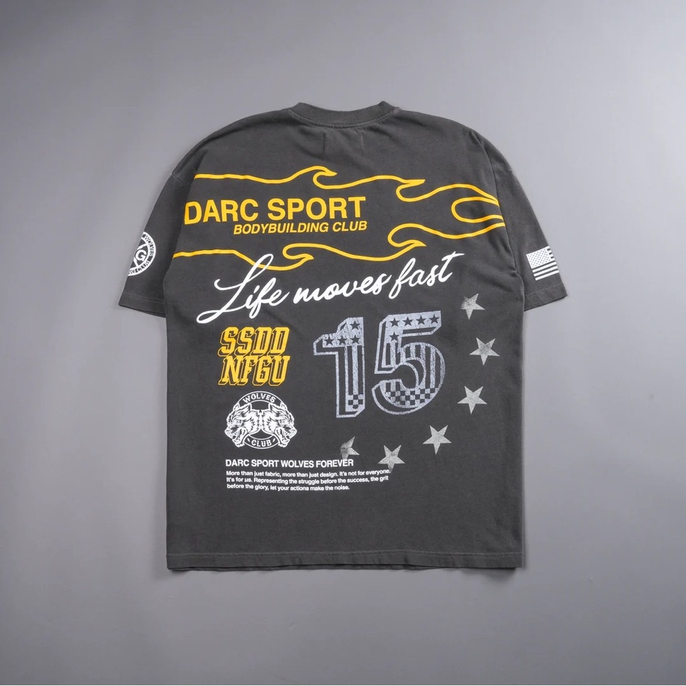 Darc Sport x Life moves fast x Civil regime x Tee shirt